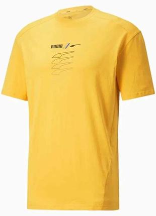 Футболка puma rad/cal graphic tee оригінал