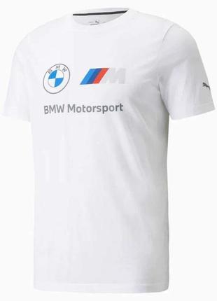 Футболка puma bmw mms ess logo tee оригінал