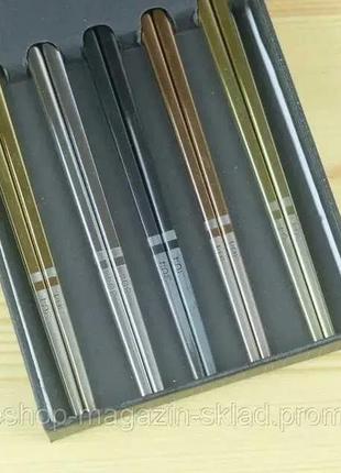 Набір паличок для суші (5 штук) (преміум китайських палички дл...5 фото
