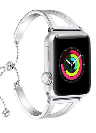 Розпродаж металевий ремінець для apple watch на всі серії стал...4 фото