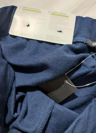 Темно синие, трикотажные шорты от esmara5 фото