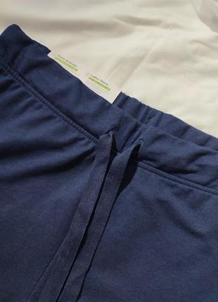 Темно синие, трикотажные шорты от esmara4 фото