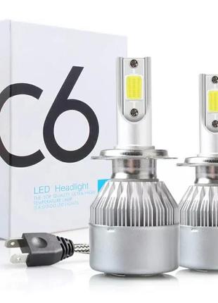 Світлодіодні led-лампи c6 led h7, h1 н4...