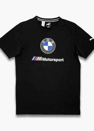 Футболка puma bmw mms ess logo tee оригінал