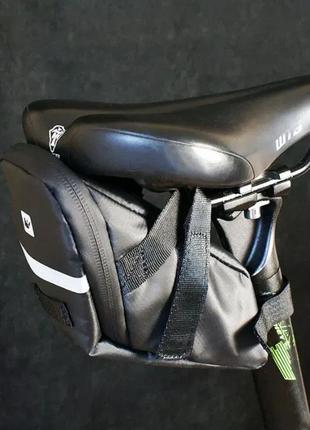 Велосумка підсідельна rhinowalk сумка для велосипеда під сідло3 фото