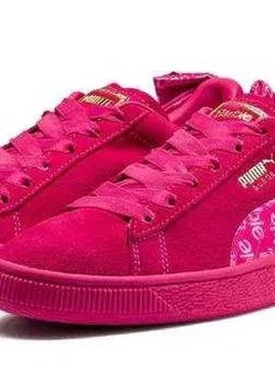 Кросівки puma suede classic x barbie w/doll оригінал кроссовки