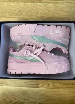 Кроссовки puma mayze metallic fs x dua lipa оригінал кросівки ...8 фото