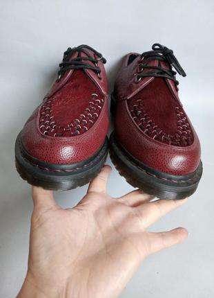 Кожаные туфли dr martens5 фото