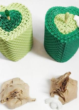 Свечи из вощины веганское кошерное мыло подарочный набор натуральные свечки из пчелинного воска