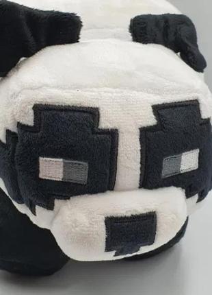 М'яка іграшка панда герой гри "майнкрафт" 25 см minecraft пода...4 фото