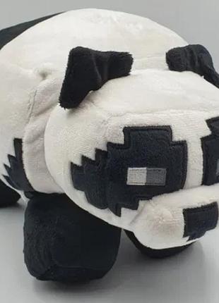 М'яка іграшка панда герой гри "майнкрафт" 25 см minecraft пода...5 фото