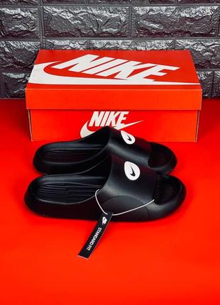Nike fit сланцы женские/ подростковые черные размеры 36-416 фото