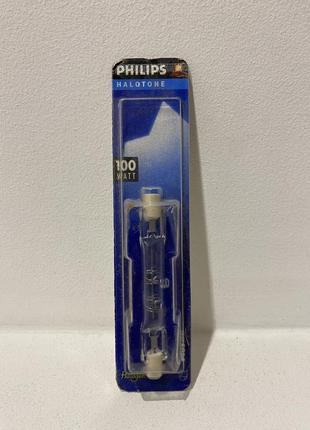 Philips 100 w 78 mm лампа галогенна лінійна1 фото