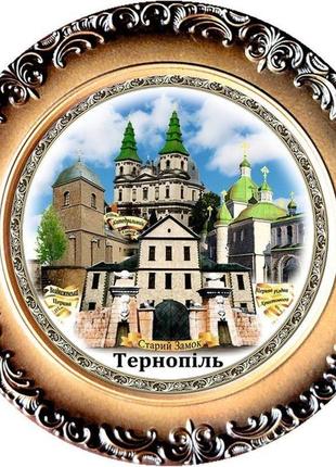 Сувенірна тарілка "міста україни"