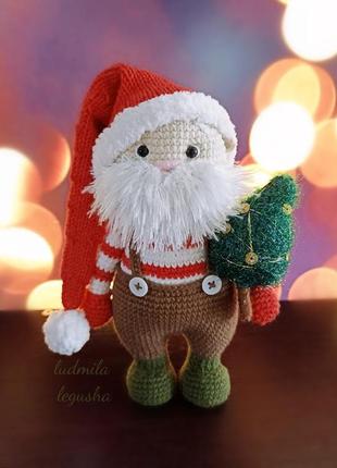 Рождественский санта интерьерный гном новогодний подарок2 фото