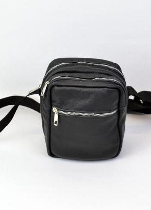 Мужская сумка - мессенджер из натуральной кожи2 фото