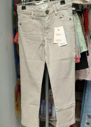 Хлопковые брюки/джинсы mango4 фото