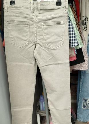 Хлопковые брюки/джинсы mango7 фото