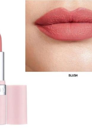 Avon (пудрова/hydra blush) матова губна помада з гіалуроновою кислотою «супер зволоження» 3.6 г1 фото