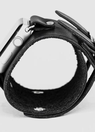 Кожаный ремешок для apple watch, 3 4 5 6 7 8 9 se ultra ultra 2, 38 40 41 42 44 45 49 мм, код 12003 фото