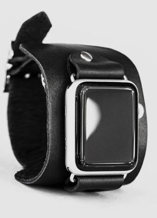 Кожаный ремешок для apple watch, 3 4 5 6 7 8 9 se ultra ultra 2, 38 40 41 42 44 45 49 мм, код 13104 фото