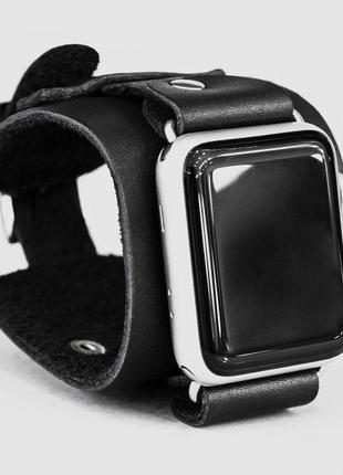 Кожаный ремешок для apple watch, 3 4 5 6 7 8 9 se ultra ultra 2, 38 40 41 42 44 45 49 мм, код 13305 фото