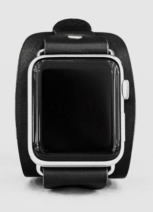 Кожаный ремешок для apple watch, 3 4 5 6 7 8 9 se ultra ultra 2, 38 40 41 42 44 45 49 мм, код 13572 фото