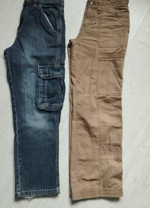 Широкі джинси багі7 фото