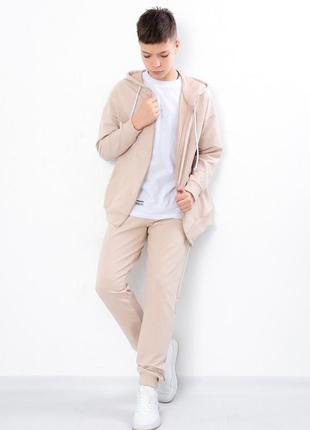 Спортивный костюм для мальчика (подростковый) двунитка на молнии от 140см до 170см