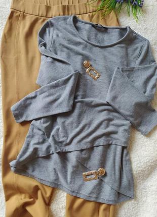 Базовый серый джемпер