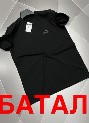 Футболка чоловіча  чорна, біла, червона, зелена, синя xxl, 3xl, 4xl, 5xl, 6xxl