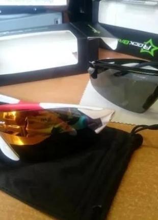 Premium окуляри rockbros sp 25/sp35 поляризовані uv400 вело спорт3 фото