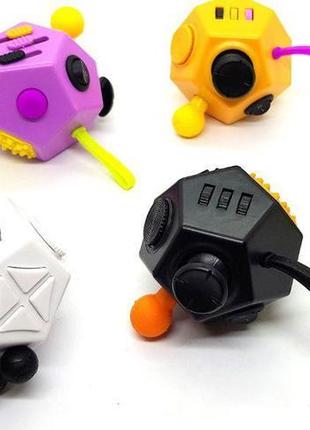 2019! фиджет-куб 4 кольори 7х6х7см! - fidget cube версія 2.0 к...