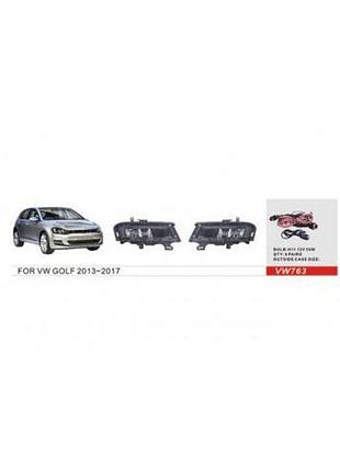 Фари дод.модель vw golf-vii 2013-17/vw-763w/ел. дріт