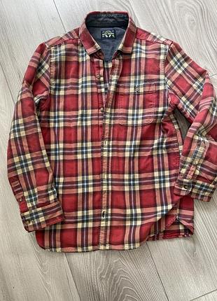 Рубашка на мальчика на 8-10 лет