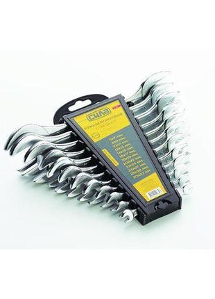 Набір ключів ріжкових стандарт crv 6х7, 8х9, 10х11, 12х13, 14х...