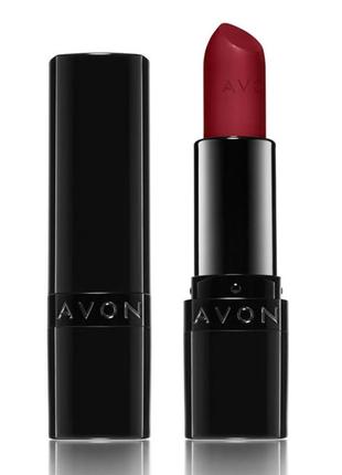 Губна помада avon «матовий ідеал» coral fever (коралове задоволення)