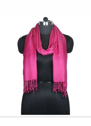 Розовый 🧣 шарф 100% вискоза