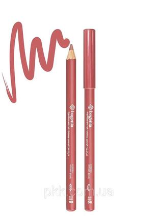 Олівець для губ bogenia bg500 lip liner № 018 terracotta cashmere