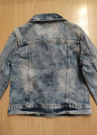 Куртка детская  джинсовая  на 10-12 лет, f&f5 фото