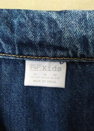 Куртка детская  джинсовая  на 10-12 лет, f&f6 фото