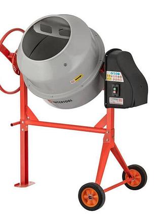 Бетонозмішувач 650 вт, 160 л, 30об/хв (dt-9160 intertool)