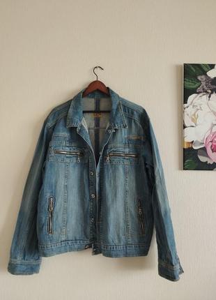 Джинсова куртка crown vintage denim