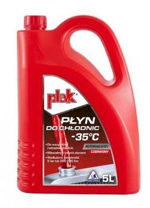Антифриз autorad 5l gotowy (клас g12+, -35 °c) plak atas 053508