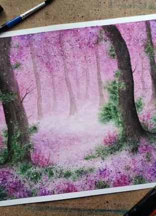 "пурпурный лес"4 фото