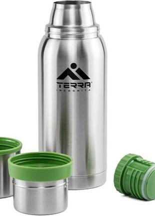 Термос из нержавеющей стали terra incognita duett 1200
