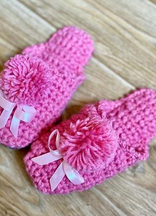Розовые тапочки