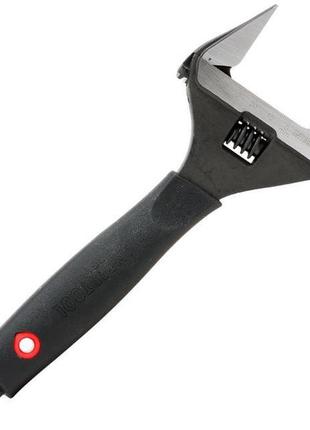 Ключ розвідний 250 мм, обгумована ручка, розведення губок 50 м...