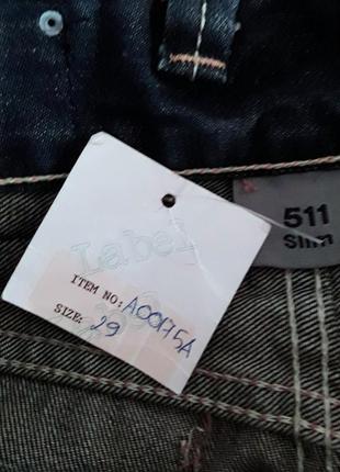 Круті джинси від levi strauss, 29/42-44?, бавовна, levi's6 фото