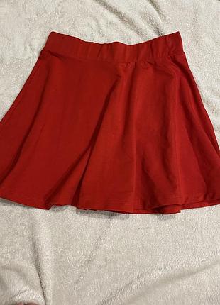 Спідниця червона